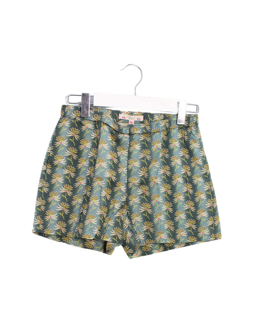A Green Shorts from Bonpoint in size 10Y for girl. (Front View)