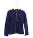 A Navy Lightweight Jackets from La Compagnie des Petits in size 5T for girl. (Front View)