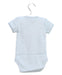 A Blue Short Sleeve Bodysuits from Boden in size 0-3M for girl. (Back View)