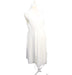 A White Sleeveless Dresses from Noppies in size S for maternity. (Front View)