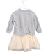 A Grey Sweater Dresses from Crewcuts in size 4T for girl. (Back View)
