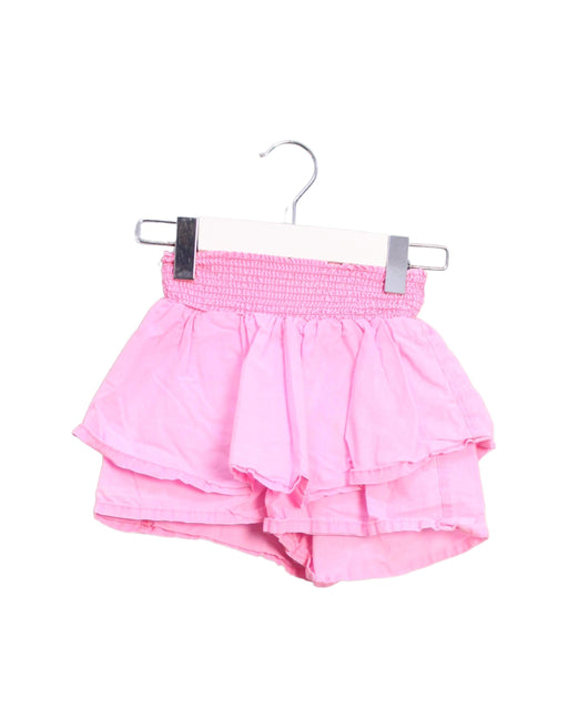 A Pink Shorts from Seed in size 7Y for girl. (Front View)