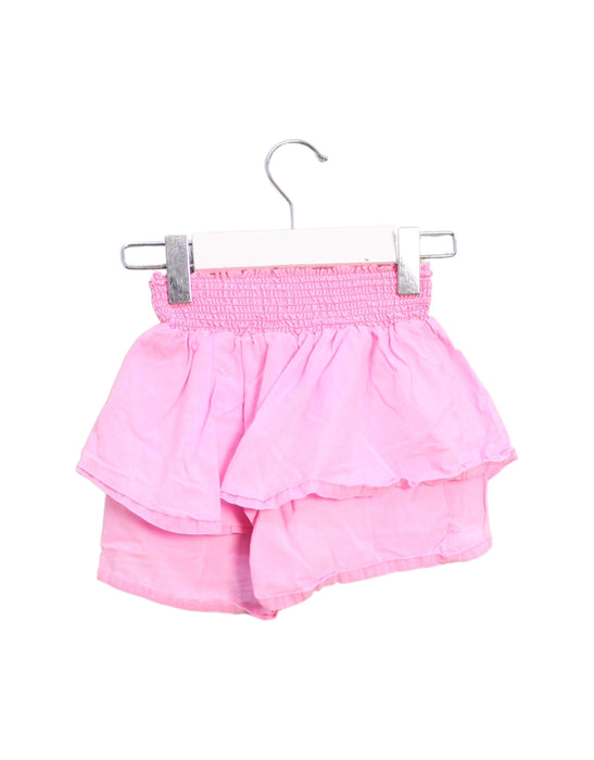 A Pink Shorts from Seed in size 7Y for girl. (Back View)