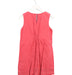 A Pink Sleeveless Dresses from Boden in size 7Y for girl. (Back View)