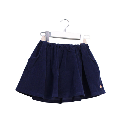 A Navy Short Skirts from Carrément Beau in size 5T for girl. (Front View)