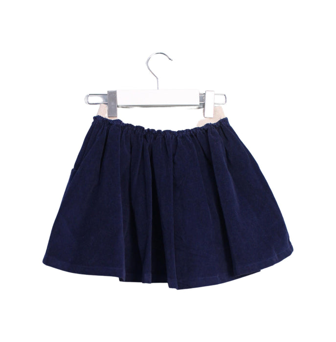 A Navy Short Skirts from Carrément Beau in size 5T for girl. (Back View)