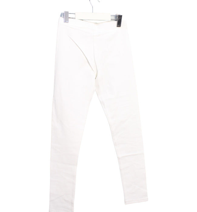 A White Leggings from Crewcuts in size 10Y for girl. (Back View)