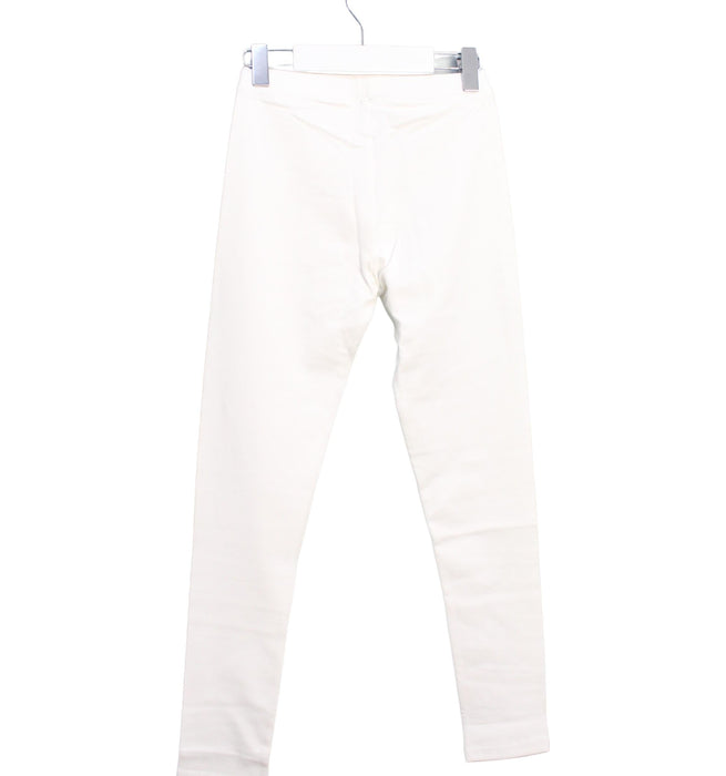 A White Leggings from Crewcuts in size 10Y for girl. (Back View)
