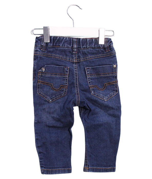 A Navy Jeans from Baker by Ted Baker in size 6-12M for girl. (Back View)