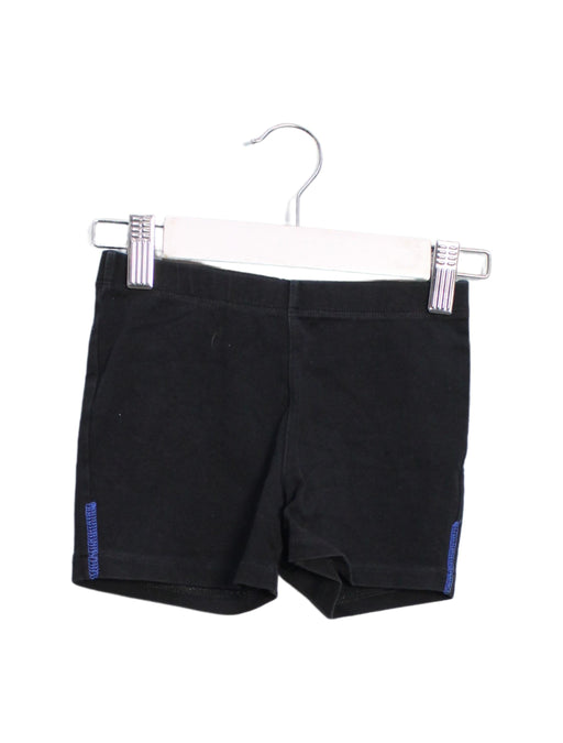 A Black Shorts from Crewcuts in size 6T for girl. (Front View)