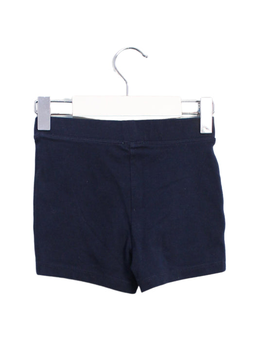A Navy Shorts from Crewcuts in size 7Y for girl. (Back View)