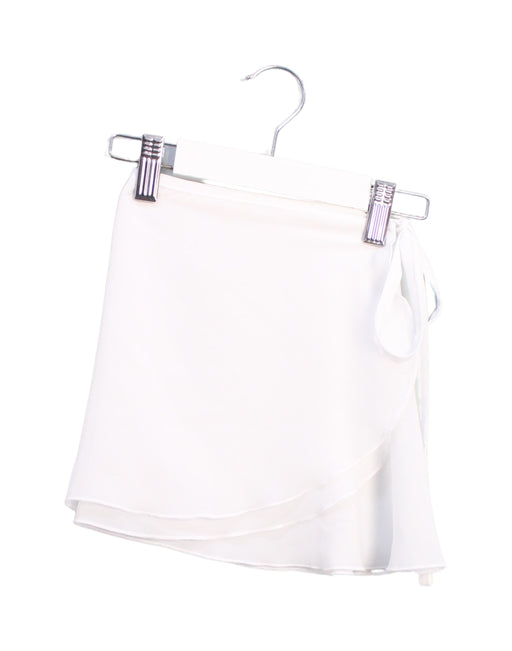 A White Short Skirts from Bloch in size O/S for girl. (Front View)