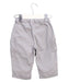 A Grey Casual Pants from Petit Bateau in size 6-12M for boy. (Back View)