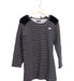 A Black Sweater Dresses from IKKS in size 5T for girl. (Front View)