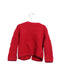 A Red Cardigans from Jacadi in size 18-24M for girl. (Back View)