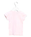 A Pink Short Sleeve T Shirts from Petit Bateau in size 2T for girl. (Back View)