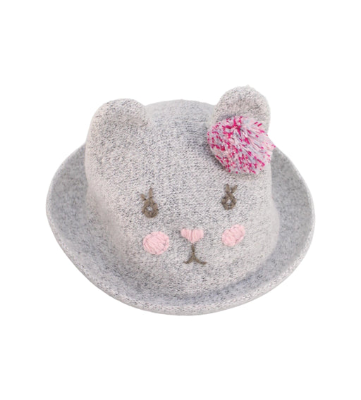 A Grey Sun Hats from Monsoon in size 12-18M for girl. (Front View)