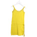 A Yellow Sleeveless Dresses from Excuse My French in size 4T for girl. (Front View)