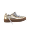 A Gold Sneakers from Stella McCartney in size 6T for girl. (Back View)