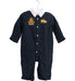 A Green Long Sleeve Jumpsuits from Ralph Lauren in size 6-12M for boy. (Front View)