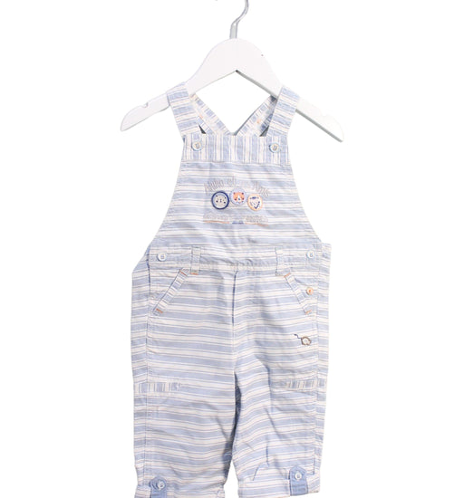 A Blue Long Overalls from Sergent Major in size 12-18M for boy. (Front View)