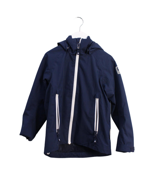 A Navy Lightweight Jackets from Reima in size 4T for boy. (Front View)