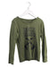 A Green Long Sleeve Tops from Zadig & Voltaire in size 5T for boy. (Front View)