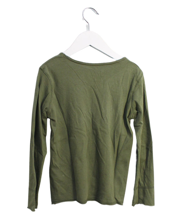 A Green Long Sleeve Tops from Zadig & Voltaire in size 5T for boy. (Back View)
