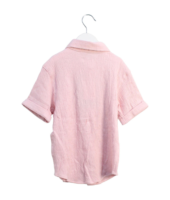 A Pink Shirts from Appaman in size 6T for boy. (Back View)