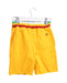 A Yellow Shorts from Appaman in size 6T for boy. (Back View)