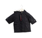 A Black Lightweight Jackets from Burberry in size 3-6M for girl. (Front View)