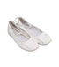 A White Flats from Roger Vivier in size 10Y for girl. (Front View)