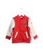 A Red Lightweight Jackets from Miki House in size 2T for boy. (Front View)