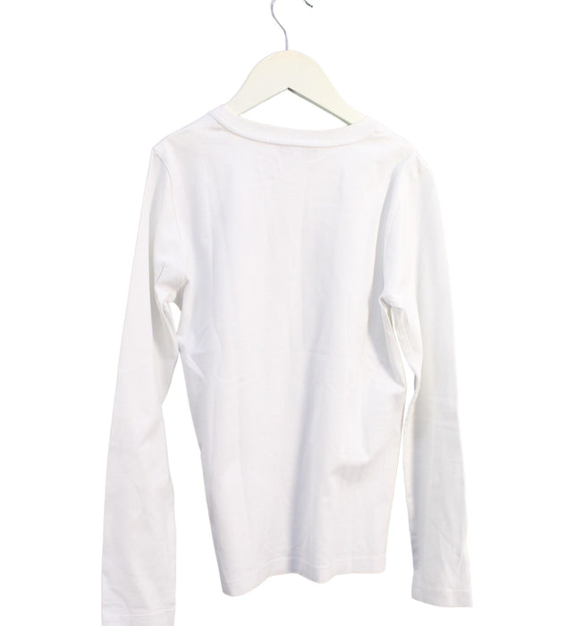 A White Long Sleeve Tops from Givenchy in size 10Y for boy. (Back View)