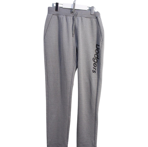 A Grey Sweatpants from MLB in size 13Y for boy. (Front View)