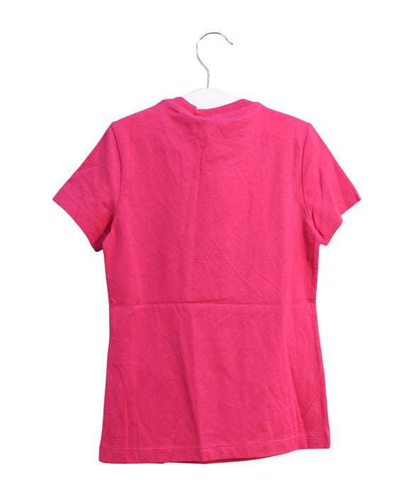 A Pink Short Sleeve T Shirts from DSquared2 in size 6T for girl. (Back View)