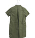 A Green Short Sleeve Dresses from Crewcuts in size 6T for girl. (Back View)