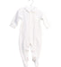 A White Onesies from Bonpoint in size 0-3M for girl. (Front View)