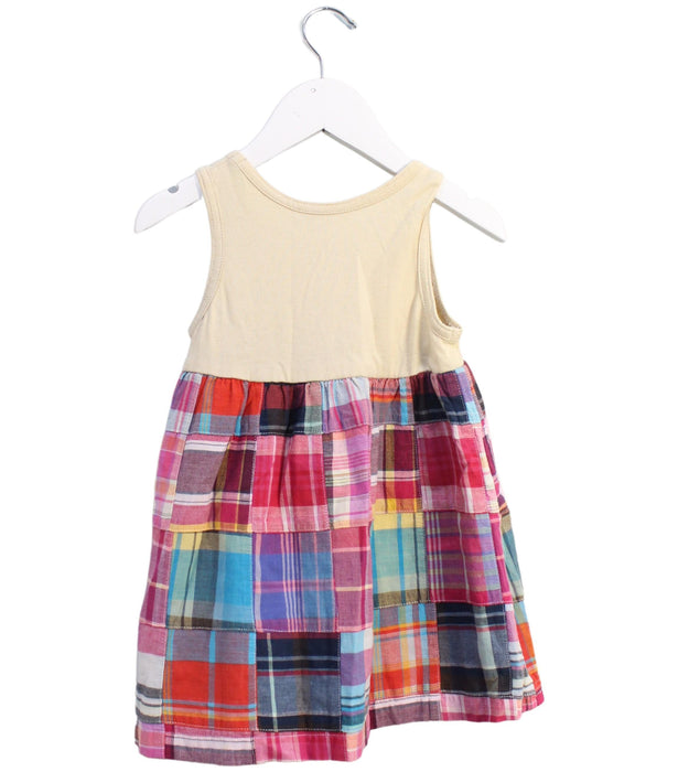 A Multicolour Sleeveless Dresses from X-Girl Stages in size 2T for girl. (Back View)