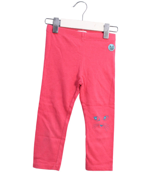 A Pink Leggings from La Compagnie des Petits in size 18-24M for girl. (Front View)