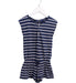 A Navy Sleeveless Rompers from Polo Ralph Lauren in size 4T for girl. (Front View)