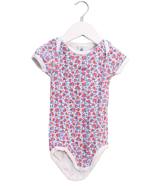 A Multicolour Short Sleeve Bodysuits from Petit Bateau in size 18-24M for girl. (Front View)