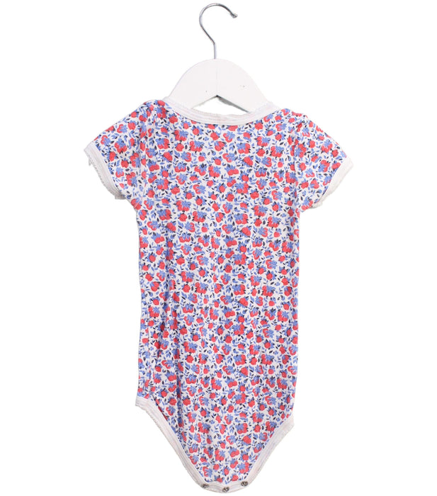 A Multicolour Short Sleeve Bodysuits from Petit Bateau in size 18-24M for girl. (Back View)
