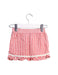 A Red Shorts from IKKS in size 12-18M for girl. (Back View)