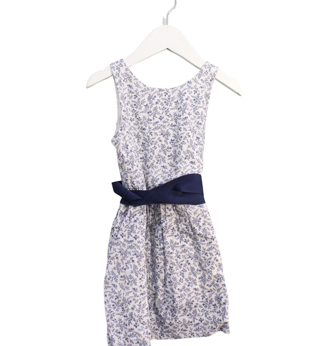 A Blue Sleeveless Dresses from Polo Ralph Lauren in size 3T for girl. (Front View)