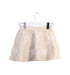 A Beige Short Skirts from Seed in size 3T for girl. (Back View)