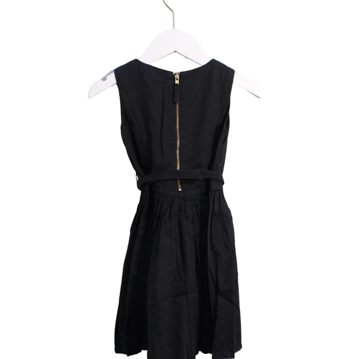 A Black Sleeveless Dresses from Crewcuts in size 2T for girl. (Back View)