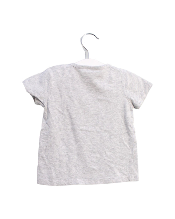 A Grey Short Sleeve T Shirts from Seed in size 6-12M for neutral. (Back View)