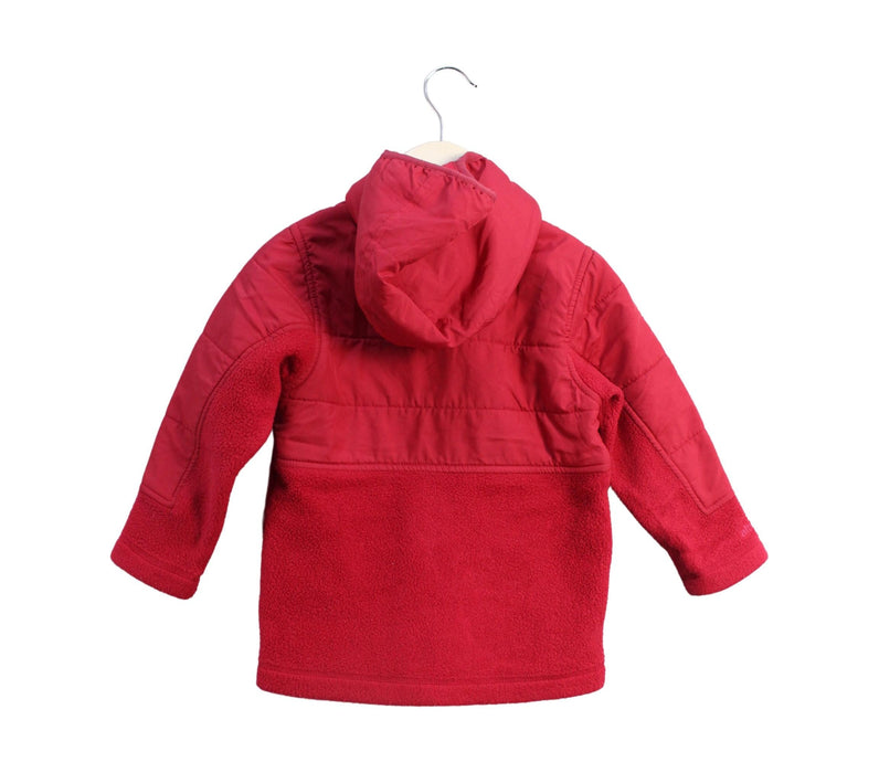 A Pink Lightweight Jackets from Kathmandu in size 2T for girl. (Back View)