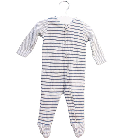 A White Onesies from Seed in size 0-3M for boy. (Front View)